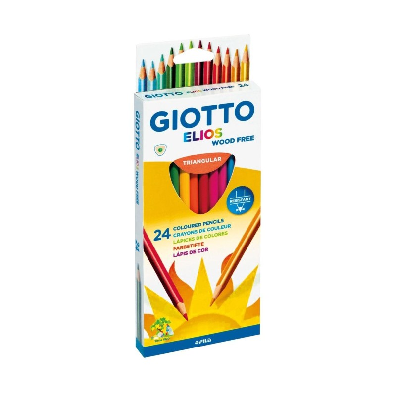 Giotto Elios 24 Crayons Triangulaires