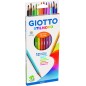 Giotto Stilnovo 12 Crayons Hexagonaux