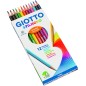 Giotto Stilnovo 12 Crayons Hexagonaux