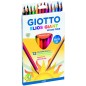 Giotto Elios Giant Wood Free 12 Crayons Triangulaires Giotto Elios Giant Wood Free 12 Crayons Triangulaires