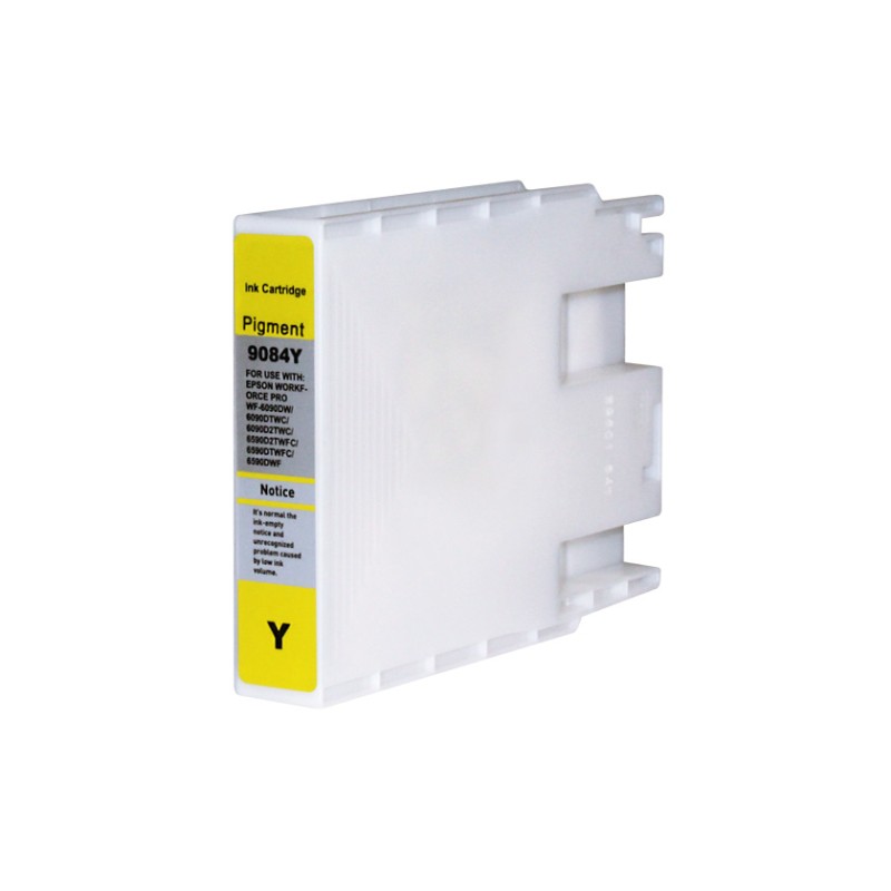 Cartouche compatible Epson T9084 jaune - Remplace C13T908440
