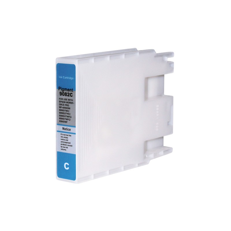 Cartouche compatible Epson T9082 Cyan - Remplace C13T908240