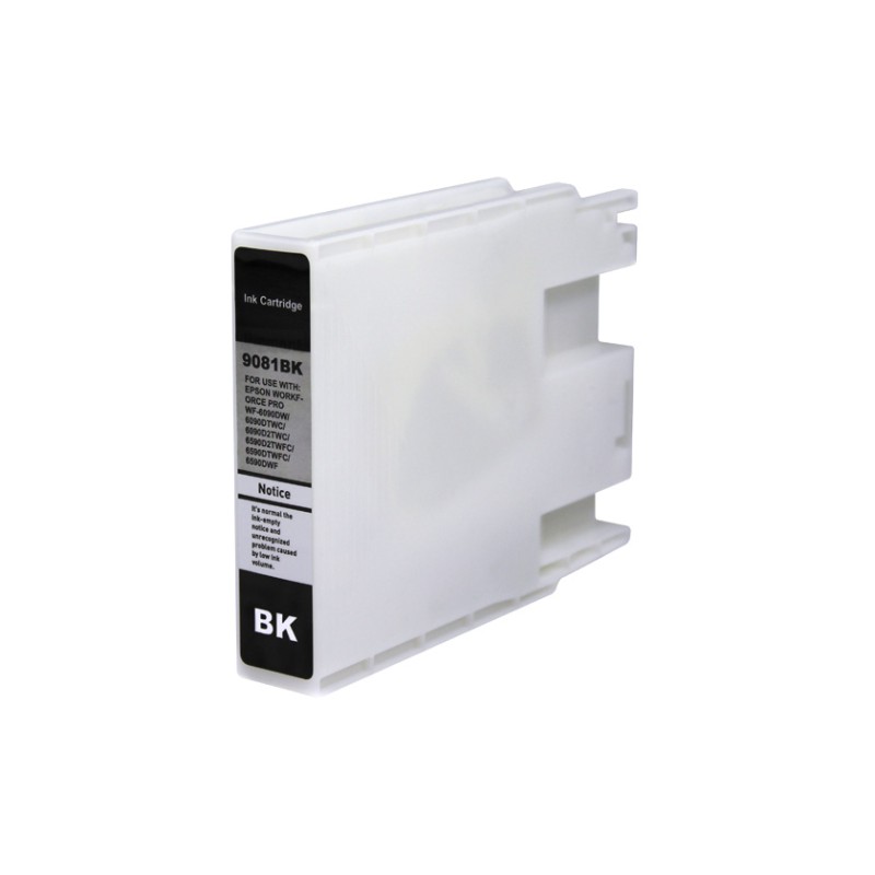 Cartouche compatible Epson T9081 noir - Remplace C13T908140