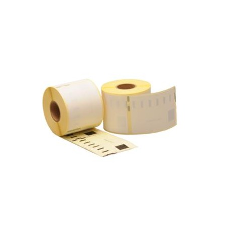✅ Etiquettes compatibles DYMO LABELWRITER 99015 - 70 x 54 mm couleur Blanc en stock