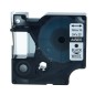 Ruban compatible Dymo D1 noir sur blanc 19 mm Ruban compatible Dymo D1 noir sur blanc 19 mm