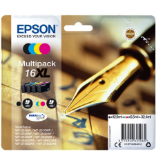 Epson Multipack 16XL, 4 cartouches - Couleurs XL longue durée