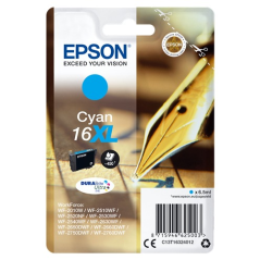 Epson cartouche encre 16XL cyan - 450 pages haute qualité