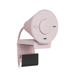 Webcam Full HD Logitech Brio 300 - 2 mégapixels - Champ de vision 70° - Rose