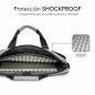 Sacoche pour ordinateur portable Subblim jusqu'à 14 pouces - Protection rembourrée d'air - Polyester Oxford résistant