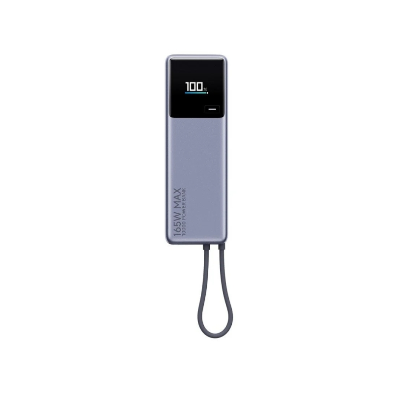 Batterie externe Xiaomi 165 W 10 000 mAh avec câble intégré (1 port USB-C et 1 câble USB-C) - Puissance combinée jusqu'à 165 W