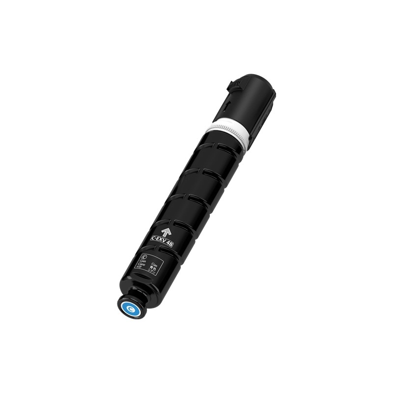 Toner compatible Canon CEXV48 Cyan - Remplace 9107B002