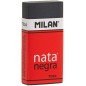 Gomme rectangulaire Milan Nata 7024 noir lot de 24 Gomme rectangulaire Milan Nata 7024 noir lot de 24