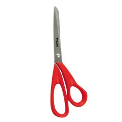 Milan Ciseaux - Lame Inox - Manche Plastique Rouge - 20cm - Rouge