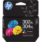 Cartouche d'encre couleur authentique HP 302XL/304XL - B7RT8AE Cartouche d'encre couleur authentique HP 302XL/304XL - B7RT8AE
