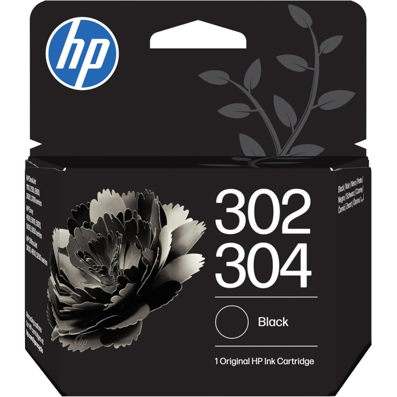 Cartouche d'encre noire HP 302/304 authentique - B7RT7AE