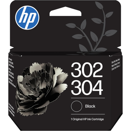 Cartouche d'encre noire HP 302/304 authentique - B7RT7AE