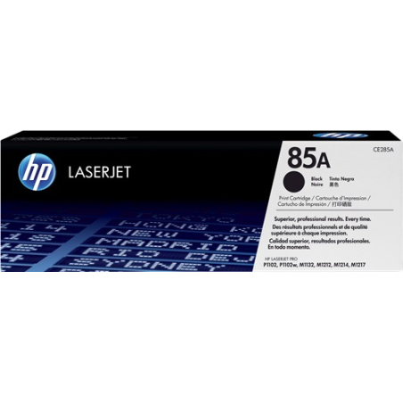 HP Toner 85A (CE285A) noir pour impressions nettes et durables