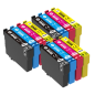 Pack compatible avec EPSON 604 XL, 12 cartouches