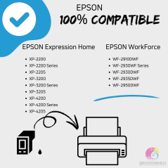 Pack compatible avec EPSON 604 XL, 12 cartouches haute capacité