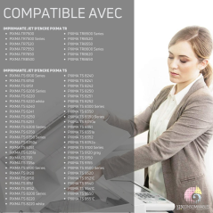 Pack 5 Cartouches compatibles CANON PGI-580 CLI-581 XL haute capacité