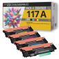 Pack 4 Toners 123CONSOMMABLES compatibles HP 117A
