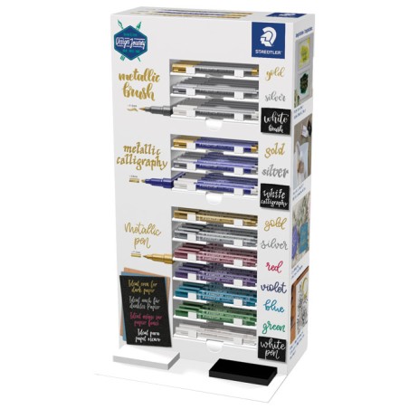 ✅ Staedtler Présentoir 130 marqueurs couleur Surtido en stock