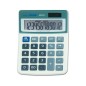 Calculatrice de bureau Milan 12 chiffres blanc bleu