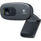 Logitech C270 Webcam HD 720p - 3Mpx - USB 2.0 - Microphone intégré - Angle de vision 60º