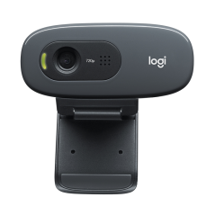 Logitech C270 Webcam HD 720p - 3Mpx - USB 2.0 - Microphone intégré - Angle de vision 60º