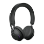 Casque stéréo Bluetooth Jabra Evolve2 65 MS avec microphone - Suppression du bruit - Jusqu'à 37 h d'autonomie - Bandeau