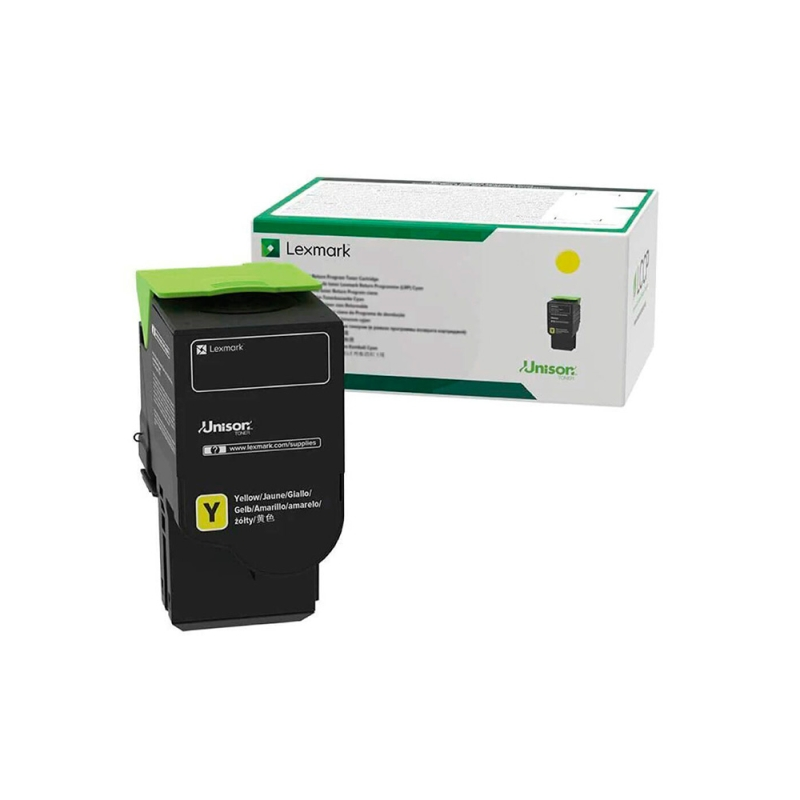 Cartouche de toner jaune d'origine Lexmark - 75M20Y0