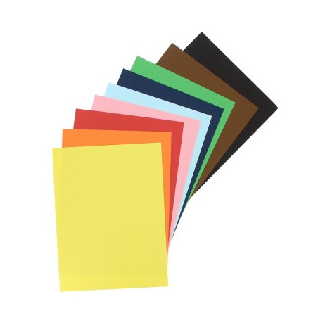 Oxford Lot de 10 Blocs Cartes Colorées A4+