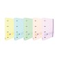 LOT 10 Oxford Classeurs A4+ 4 Anneaux Pastel
