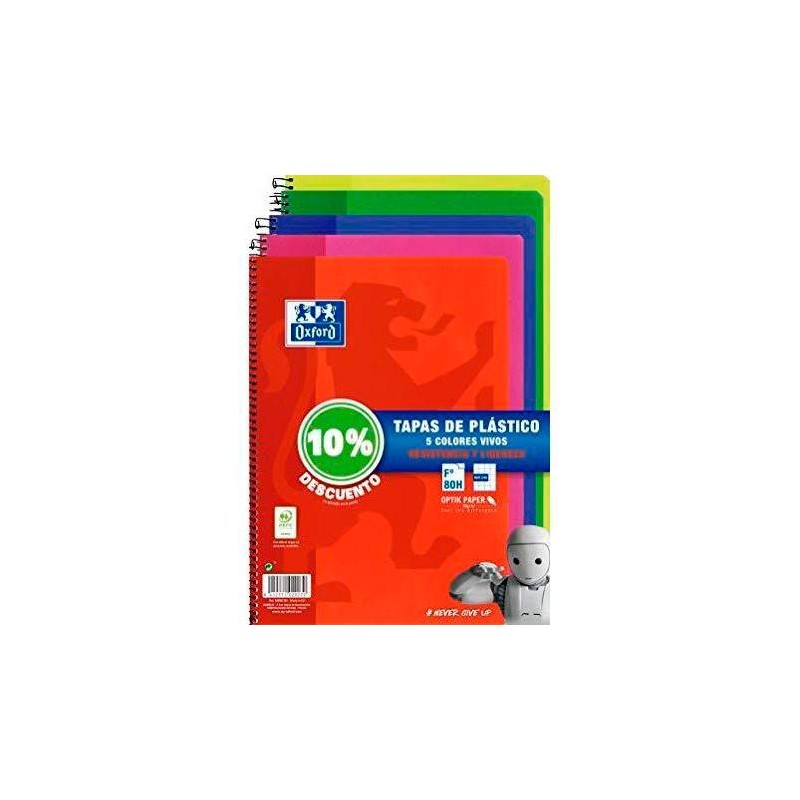 Oxford 5 Carnets 4x4mm Vives