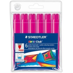 ✅ Staedtler Noris Aquarelle 340 Lot 6 surligneurs couleur magenta en stock