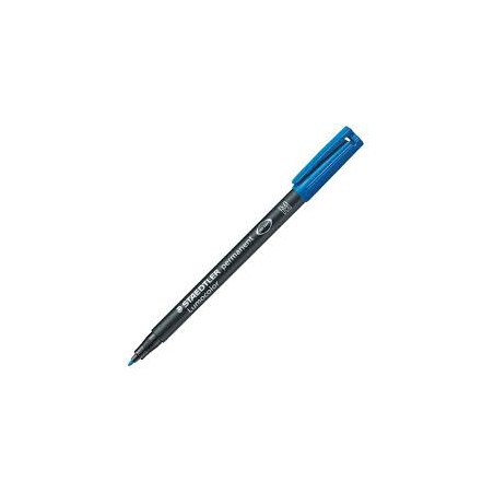 ✅ Staedtler Lumocolor 317 Lot 10 marqueurs couleur bleu en stock