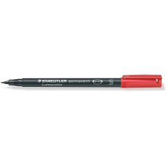 ✅ Staedtler Lumocolor 313 Lot 10 marqueurs couleur rouge en stock