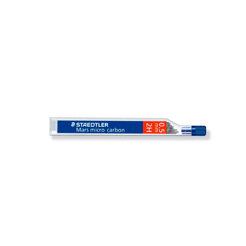 Mines 0.5mm 2H Staedtler noir lot de 12