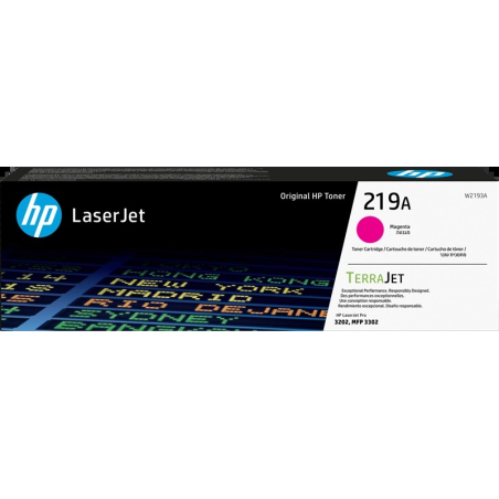 Cartouche de toner magenta originale HP W2193A - 219A haute qualité