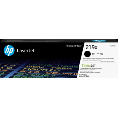 Cartouche de toner noir authentique HP W2190X - 219X haute qualité