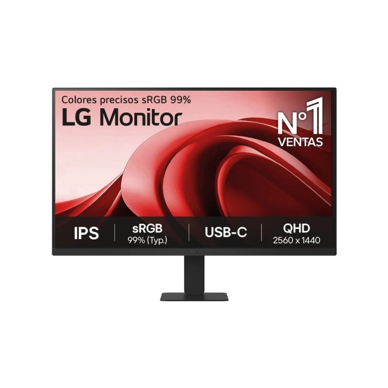 Moniteur LED LG 27U631A-B 27" IPS QHD 100 Hz HDR - Temps de réponse de 5 ms - Inclinaison réglable - HDMI, USB-C - VESA 100 x