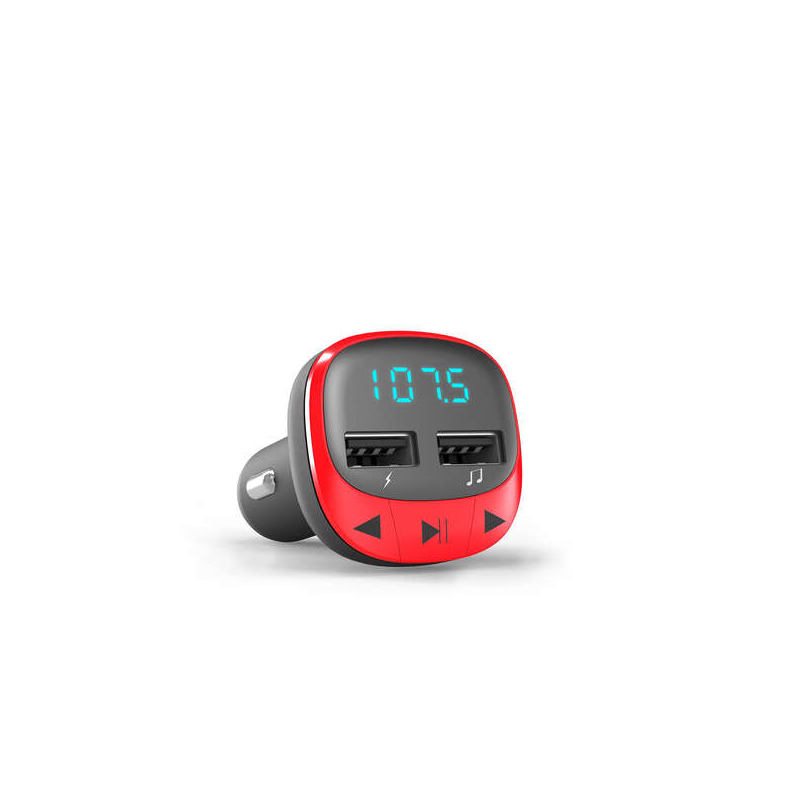 Transmetteur FM voiture Energy Sistem USB MP3 MicroSD rouge