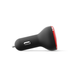 Transmetteur FM voiture Energy Sistem USB MP3 MicroSD rouge