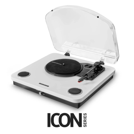 Platine vinyle blanche Bluetooth