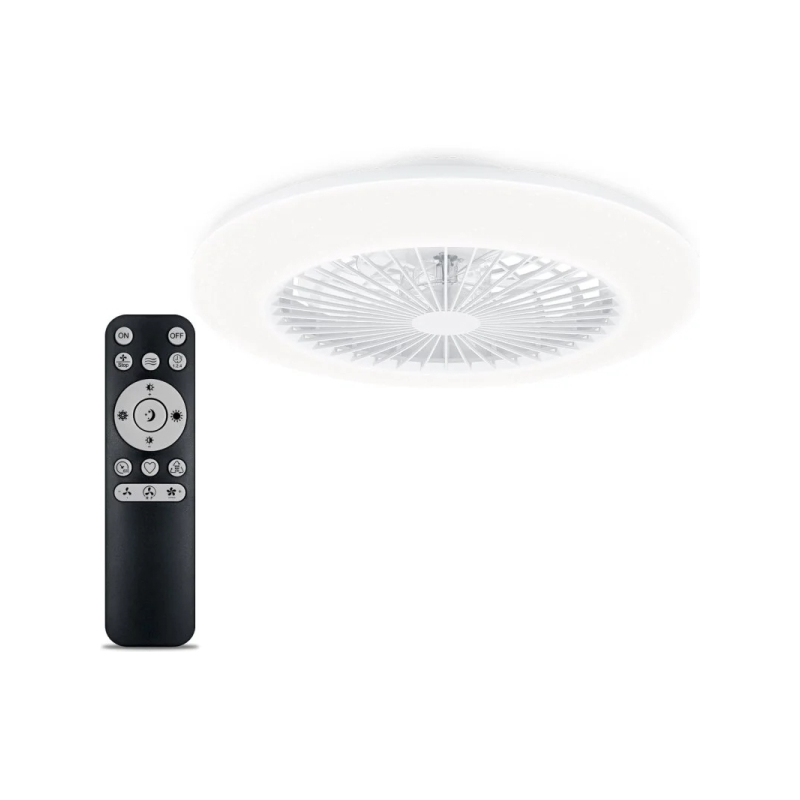 Ventilateur de plafond Philips Amigo LED blanc 6500K Ventilateur de plafond Philips Amigo LED blanc 6500K