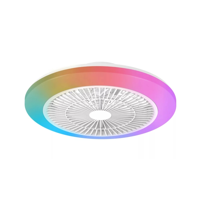 Ventilateur de plafond LED Philips Amigo Flat blanc 60 W Ventilateur de plafond LED Philips Amigo Flat blanc 60 W