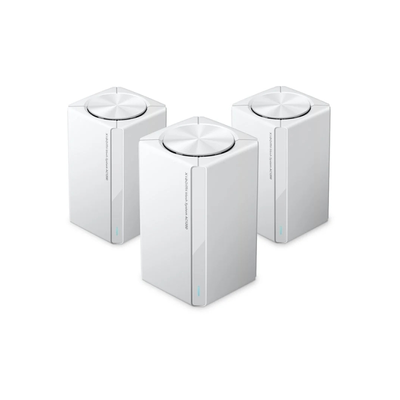 Xiaomi Pack de 3 Mesh Wi‑Fi AC1200 double bande blanc 1200 Mbps