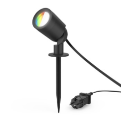projecteur de jardin noir Hama Wi‑Fi