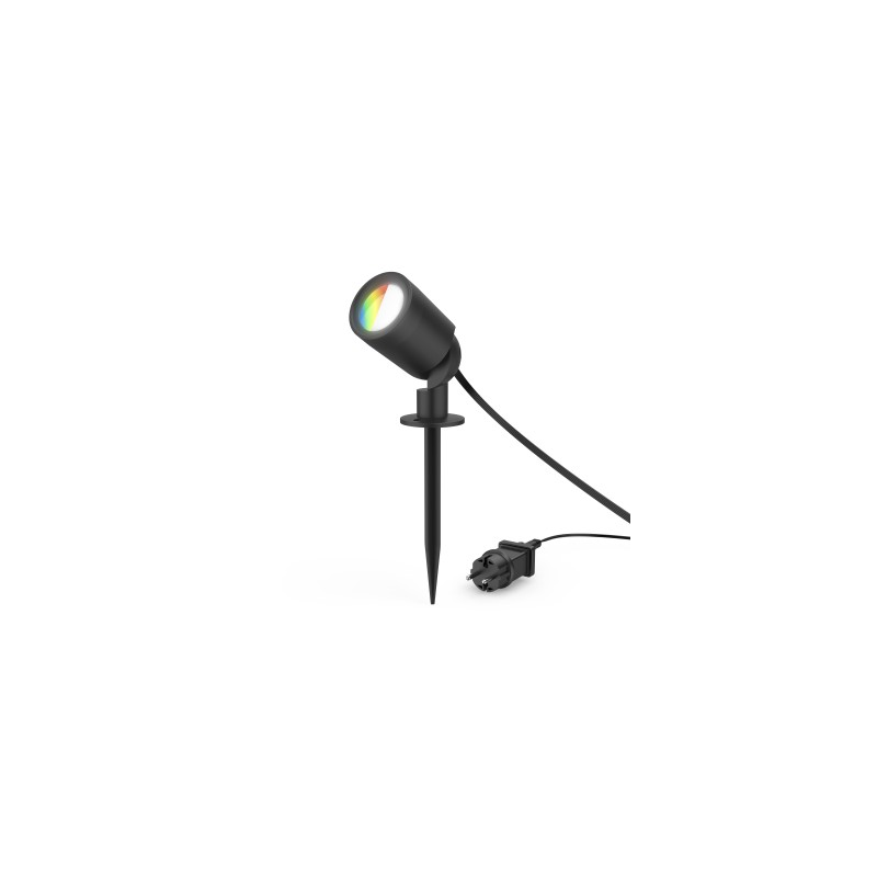 Projecteur de jardin intelligent Wi-Fi Hama noir IP44