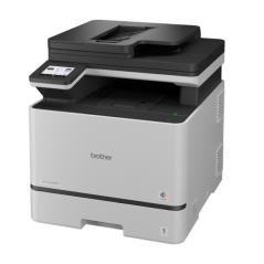 imprimante laser Brother blanc gris